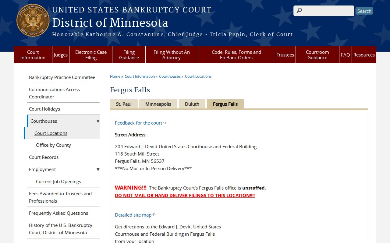 Pope County court record search bankruptcy court reference